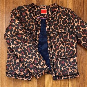 J. Crew Leopard Print Jacket